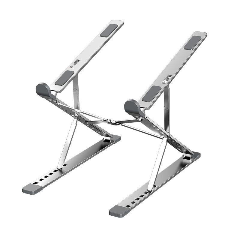 Aluminum Alloy Adjustable Laptop Stand with Dual-Layer Heat Dissipation