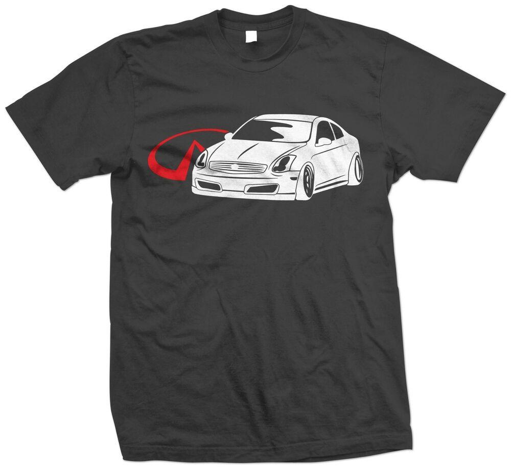 

Infiniti G35 Coupe Толстовка с капюшоном или футболка Футболка Car Jdm Racing