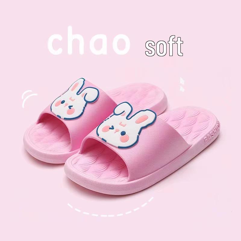 

Детские мультяшные тапочки для мальчиков и девочек - Милые, мягкие, нескользящие, для лета, для дома 36-37 Smaller by 1 size, 22cm