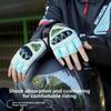 Breathable Motorcycle Gloves Shock-Absorption Protective Gloves Riding Gloves  Men's Riding