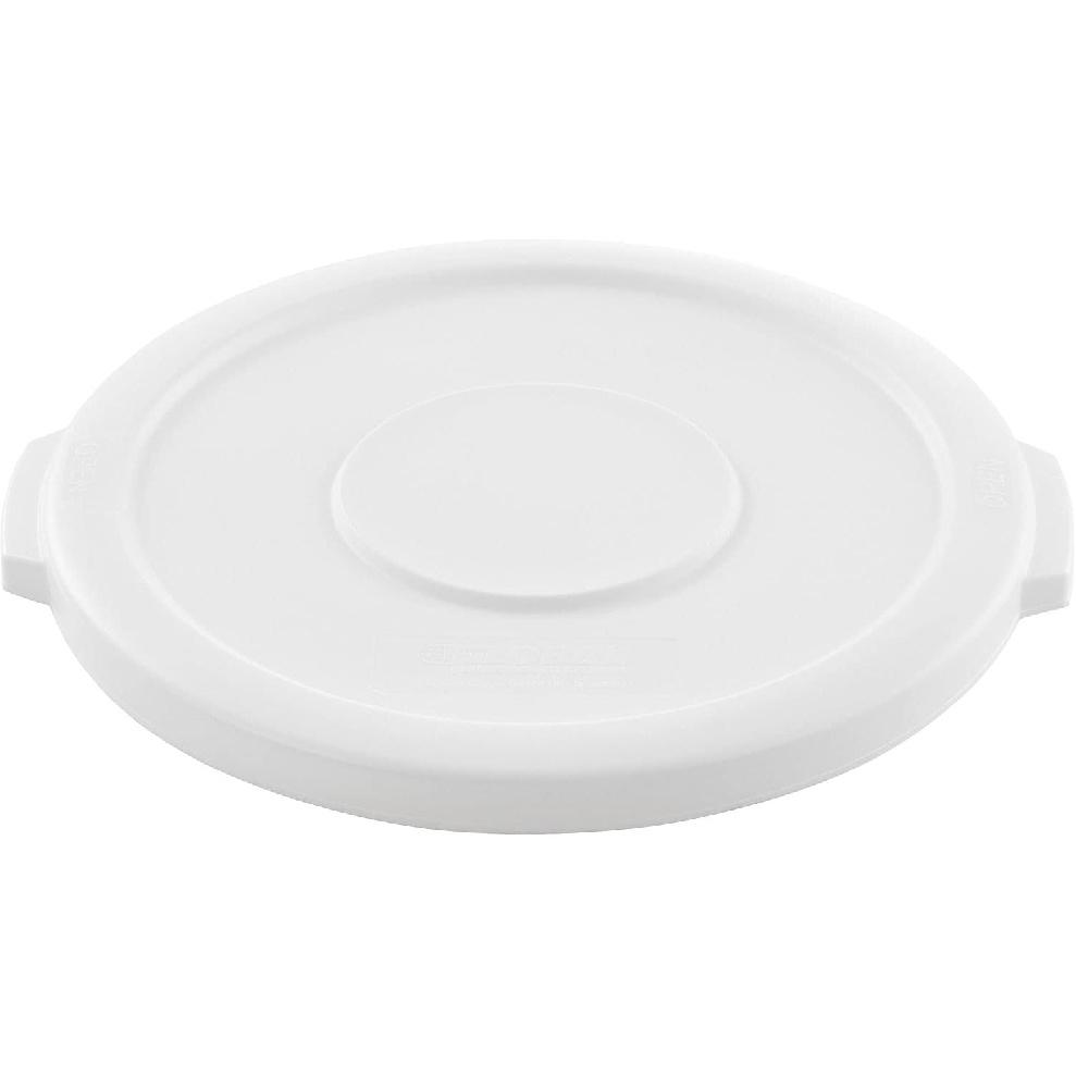 

Global Industrial 10 Gallon Plastic Trash Can Lid, White
