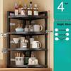 Zhainwanjia 4-Tier Corner Kitchen Pot & Storage Rack
