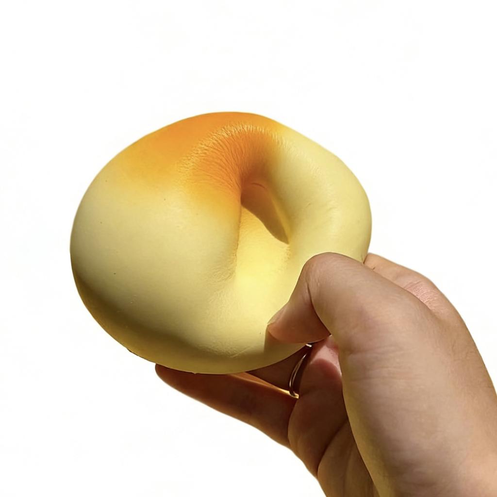 Simulation Milk Bread Squeeze Taba Squishy Toy Safety And Health Food-Grade Silicone Material Squeeze Toy Soft Relief Slow