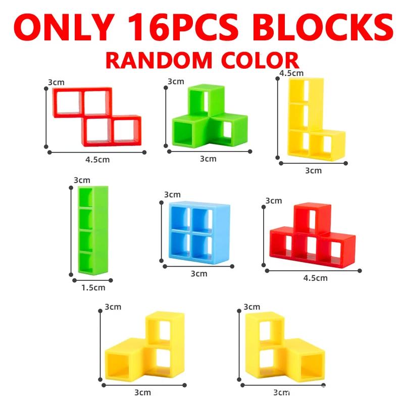 3D Башня Игра Балансировка Складывание Строительные Блоки Баланс Головоломка Доска Сборка Кирпичи Игрушки Дети Психомоторные Модули Баланса
