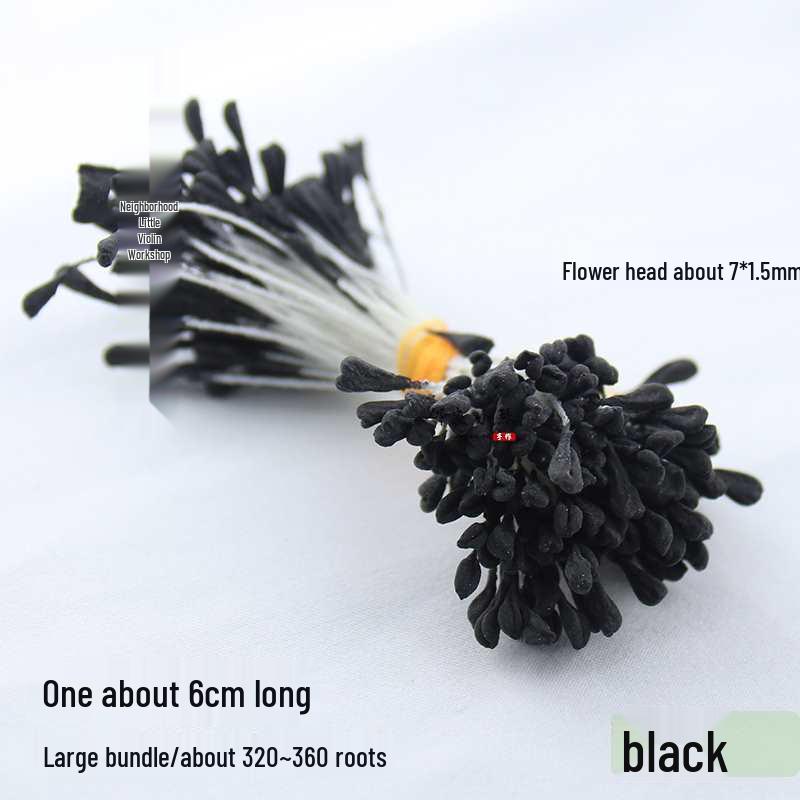 Korean Flat-Head Matte Flower Buds for DIY Hair Accessories