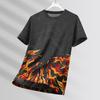 Men's T-shirts Sport Running 3D T-shirt Men Quick-drying Breathable Short Sleeve Round Neck Active Tee Outdoor Workout Men Clothing