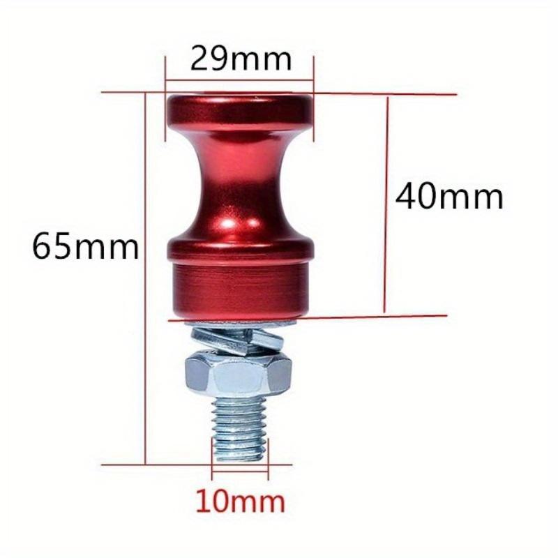 1pc M10 Winch Hook Fixing Screw, Hook Screw Steel Connection Winch Hook Bolt Installation Off-road