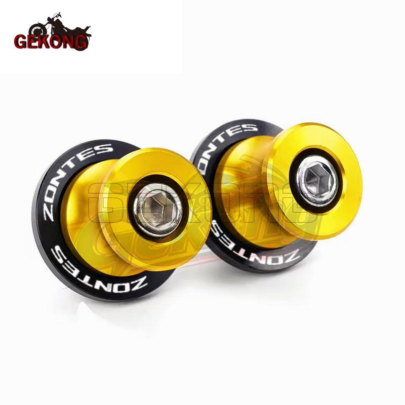 M8 High quality Motorcycle Accessories For Zontes G1 125 ZT125U ZT 125 U ZT 310R 310X ZT310R Swingarm Spools Slider Stand Screw