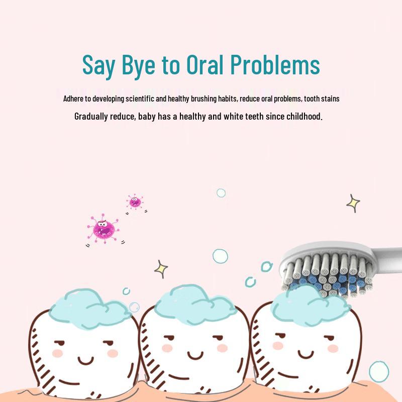 MEEEGOU MX606 Kinder Schall-Elektrische Zahnbürste