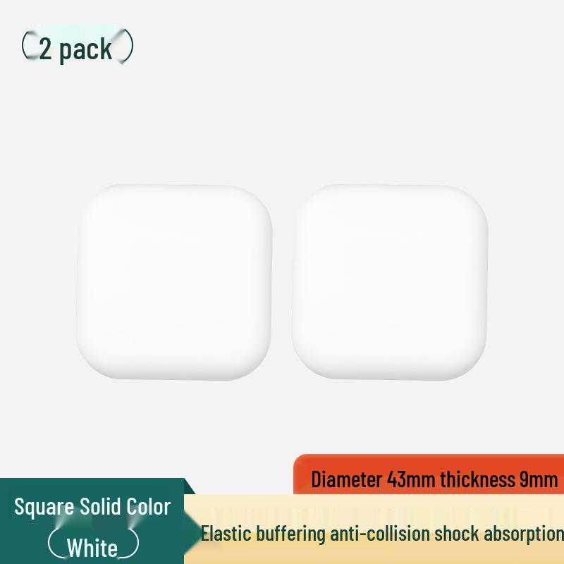 Silicone Door Handle Anti-Collision Buffer Pad for Wall and Glass Protection