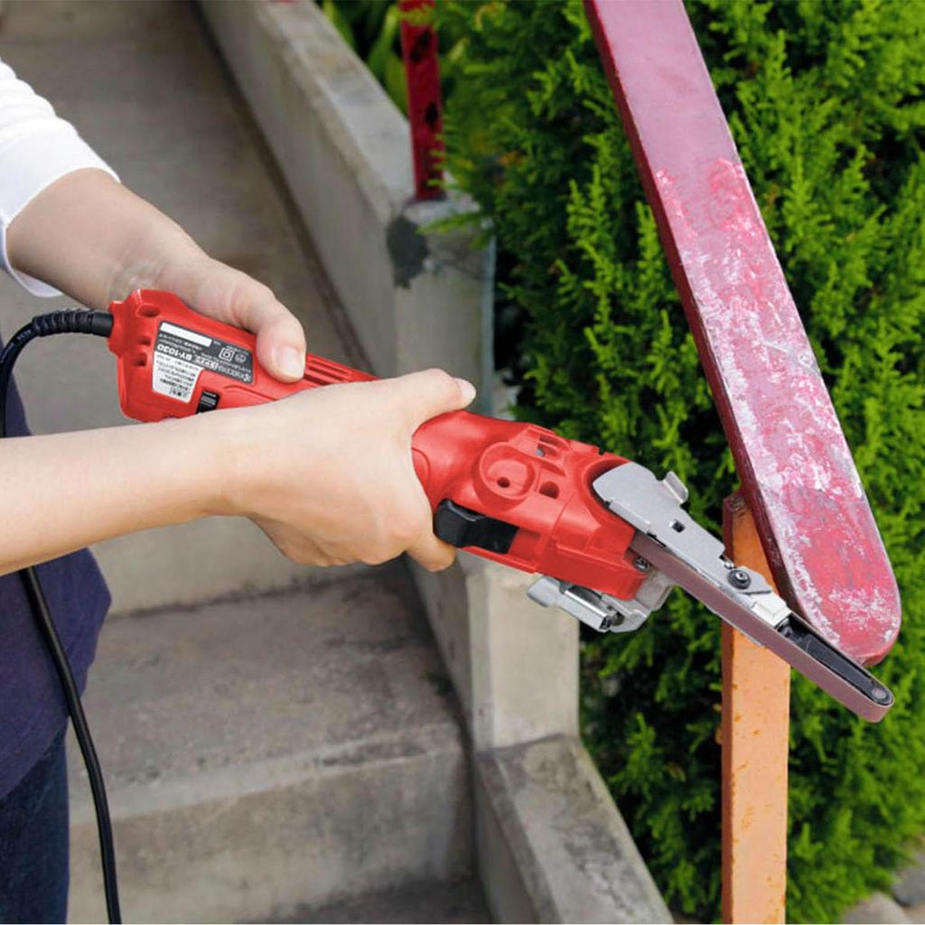 Kyocera Old Ryobi Electric File 624951A Can Adjust the Belt Angle and Change the Belt Speed Depending On the Belt Angle Adjustment Degrees Belt Size