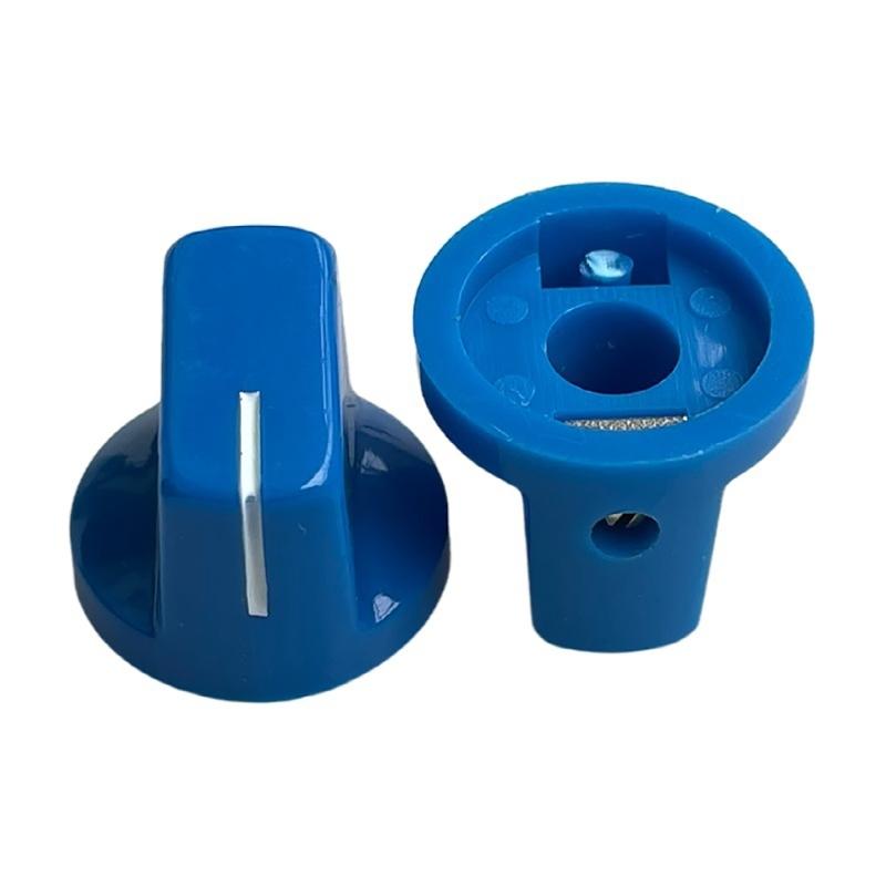 10Pcs Electric Guitar Effect Pedal Knobs 6.35mm Shafts for Effect Pedal & Amplifier