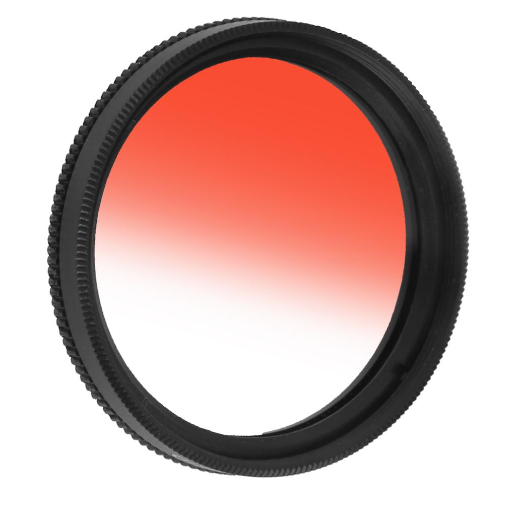 Junestar 40.5mm Gradient Filter Multilayer Coating Waterproof Gradual Colour Lens Filter for Camera