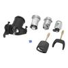Ignition Starter Switch Door Lock Cyclinder Set 2S61 A22050 BM Replacement for Ford Fiesta MK5 Fusion