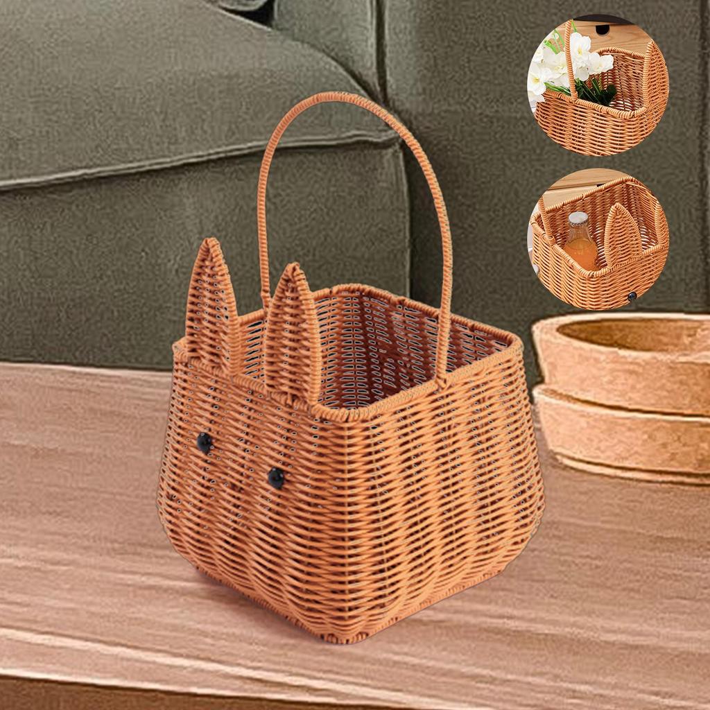 Storage Basket Desk Table Household Basket Home Decorative Snack Organizing