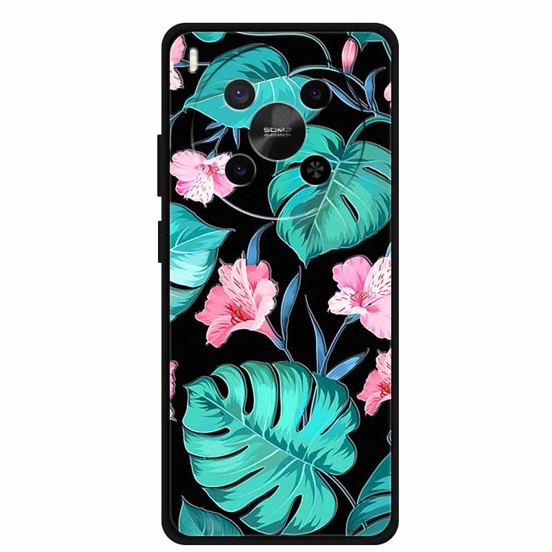 För ZTE Blade V70 Max Fodral 3D Blommigt Prägling Mjuk Silikon Telefonfodral för Nubia V70 Max Fodral Relief Blomma Skal Ny V 70 Max