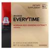 Korean Red Ginseng Extract, Everytime, Original, 30 Liquid Sticks, 0.34 Fl Oz (10 Ml) Each