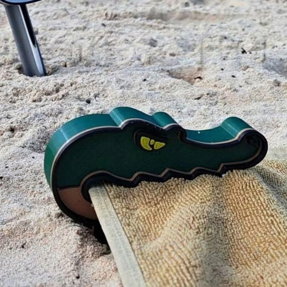 Windproof Beach Towel Clip Shark-shaped Laundry Clamp Outdoor Towel Holders  For Outdoor Beach