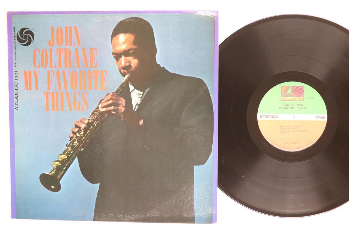 

LP Record JOHN COLTRANE My Favorite Things SD1361 ATLANTIC 1973 US Jazz Used