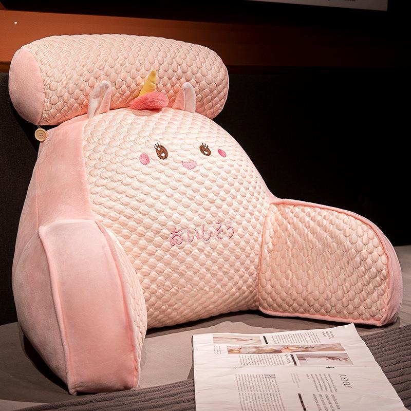 Four Season Universal Large Backrest Pregnant Women's Waist Relaxation Cushion Soft Waist Protection Pillows Soft and Comfortable Sofa Hug Pillow