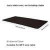 1Pcs Spandex Rectangular Tablecloth Stretch Elastic Fitted Table Cloth Washable Wrinkle Resistant Patio Table Cover