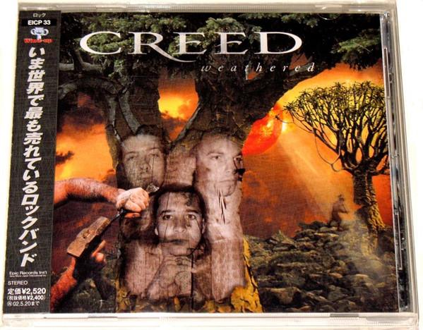 

CD CREED - Weathered EICP33 Wind-Up 2001 Japan Obi Rock