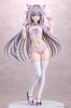 Q-six Tsuki Ni Yorisou Otome No Sahou Sakurakoji Luna Cat Ear Maid Sakura Color Ver. 1/6 Scale PVC Painted Complete Figure