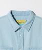STCO Diems Washed Denim Setup Short Sleeve Shirt_Blue (Oversized)_Ldswb03Osl