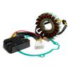 Magneto Stator Voltage Rectifier Gasket For Kawasaki KZ 550 KZ550A 1981-1982