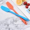 New Silicone Jam Spatula Extended Non-stick Cream Spatula Integrated Heat Resistant Mixing Spoon Kitchen Baking Tool