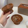 Ear Studs Case Wood Jewelry Display Tray Retro Wooden Fruit Tray  Household Storage