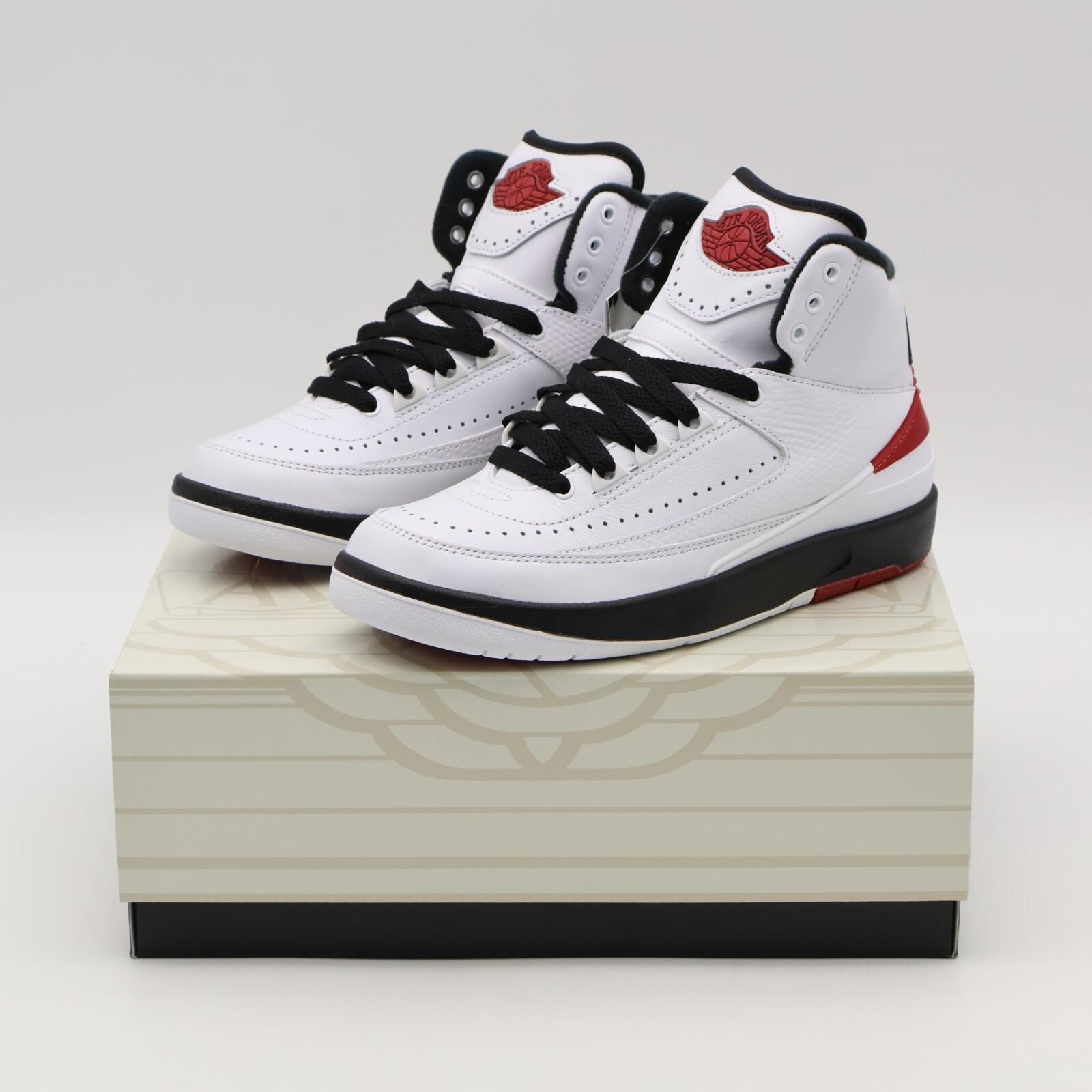 DX4400-106 Nike Air Jordan 2 Retro OG Chicago White Varsity Red Black (Женский) 6W