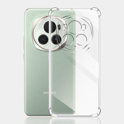 Capa transparente à prova de choque para airbag para Honor Magic6 Pro Capa de silicone macia e transparente para Honor Magic6 Lite Capa para Magic6 5G Funda