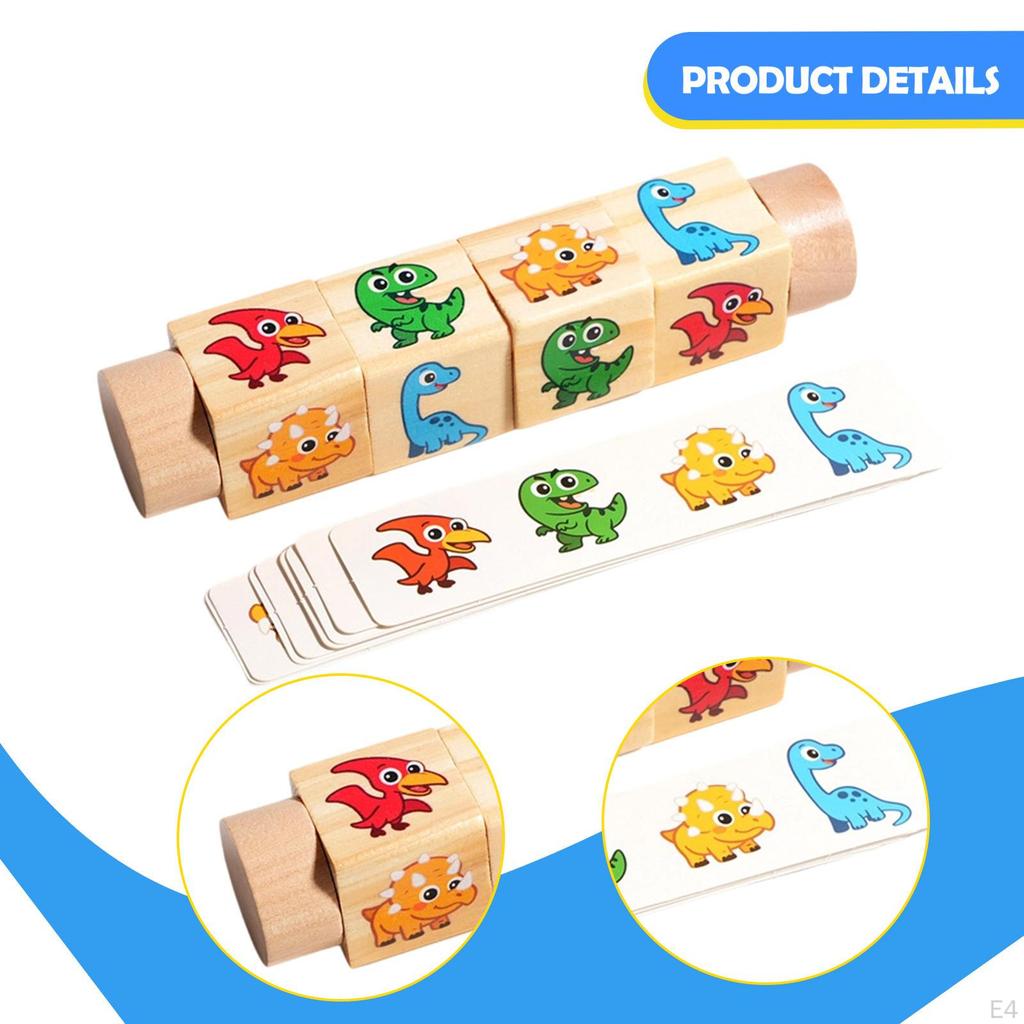 Block Puzzle Board Game, Compact Wooden Early Learning Educational Toy for Kindergarten Kids.