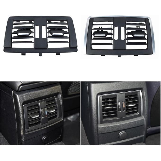 Car Rear Seat Air Conditioning AC Vent Grille Outlet Panel Cover Compatible For BMW 1 2 3 4 Series F30 F31 F34 F35 F20 F87 F32 F33 F36(Standard