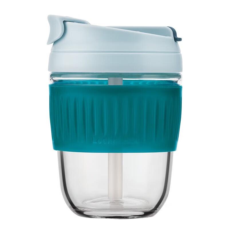 LOCK&LOCK Portable 316L Stainless Steel Coffee Cup with Straw