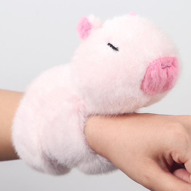 Snap Ring Bracelet Plush Toy Doll Birthday Gift Girl Animal Doll Cute Little Doll