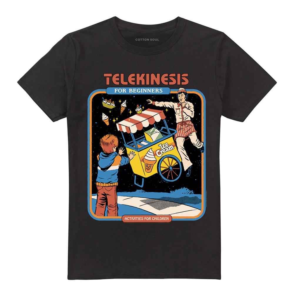 Steven Rhodes Unisex Adult Telekinesis For Beginners T-Shirt
