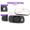 Stplrgecp Passenger Driver Side Left or Right Door Side Heated Wing Mirror Glass Lens for Saab 9-3 9-5 1998-2002 900 1997-1998
