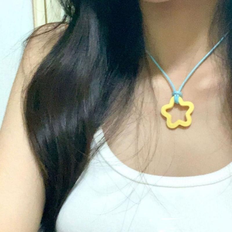 Colorful Star Pendants DIY Necklace Bracelet Earrings Setting Pendant for Jewelry Making Findings Vanlentines Gift