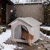 Cat House For Outside Large Waterproof Bed Outside Cat House Winter Shelter For Cold Weather Kitten Puppy Small Medium Dog Pet