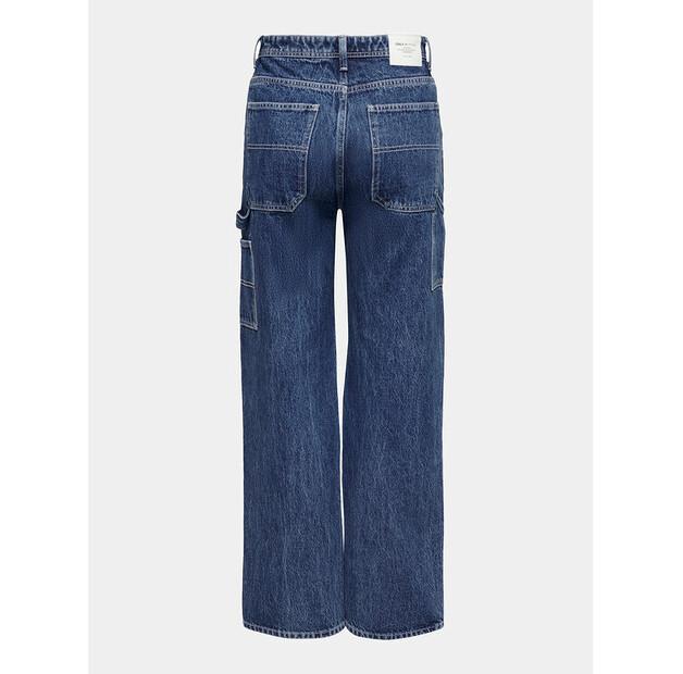 Джинсы ONLY 15271792 синий Straight Fit