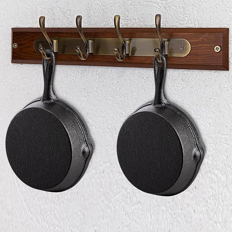 Mini Cast Iron Frying Pan Non-Stick Omelette Pan Portable Small Frying Pan Skillet With Double Drip-Spouts For Stove Oven