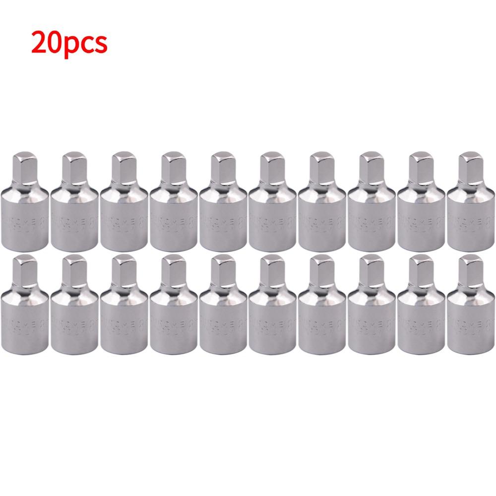 8mm Square Oil Sump Drain Plug Key Tool Remover For Renault Peugeot Auto Repairing Transmission Screw Wrench Bolt Socket Tools