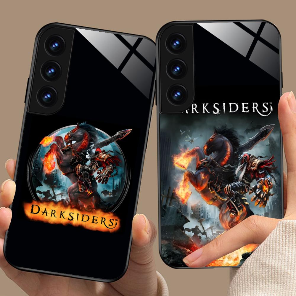 Game Darksiders Mobile Phone Case for Samsung Galaxy A56 55 54 53 52 51 36 35 34 23 16 15 5G Glass Colorful Cover Luxury Cover