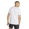 Adidas Lauf Kurzarm Run It Kurzarm IEJ89 Weißes T-Shirt T-Shirt Herren (IN0075) J/S