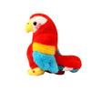 Simulation Parrot Doll Plush Toy Zoo Colored Parrot Doll Children Accompany Soothing Doll