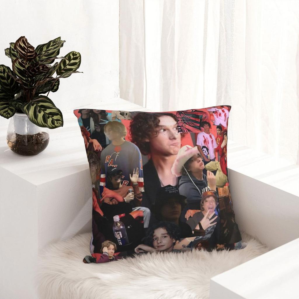 American Mason Thames Actor Pillow Cover Vintage Pillow Case Polyester Custom Cushion Cover Pillowcases For Living Room Chair