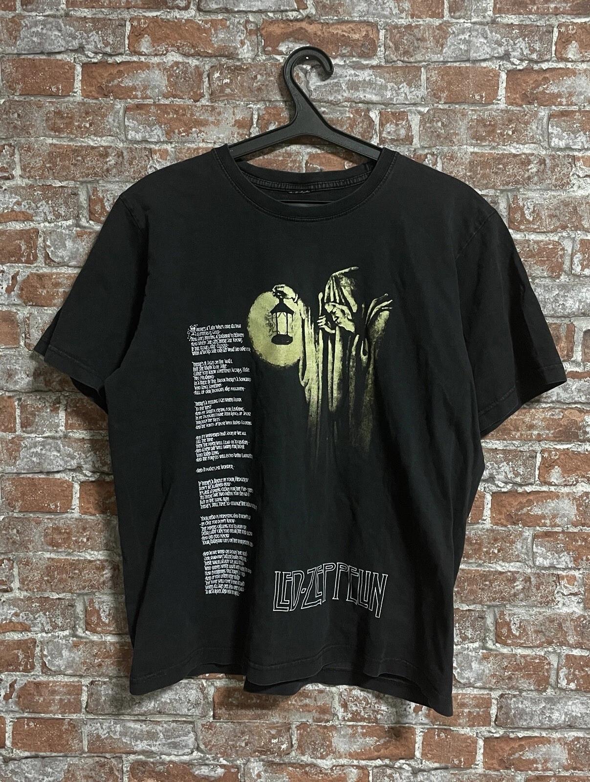 Led Zeppelin Vintage 2000s Rock Band T-shirt 4XL