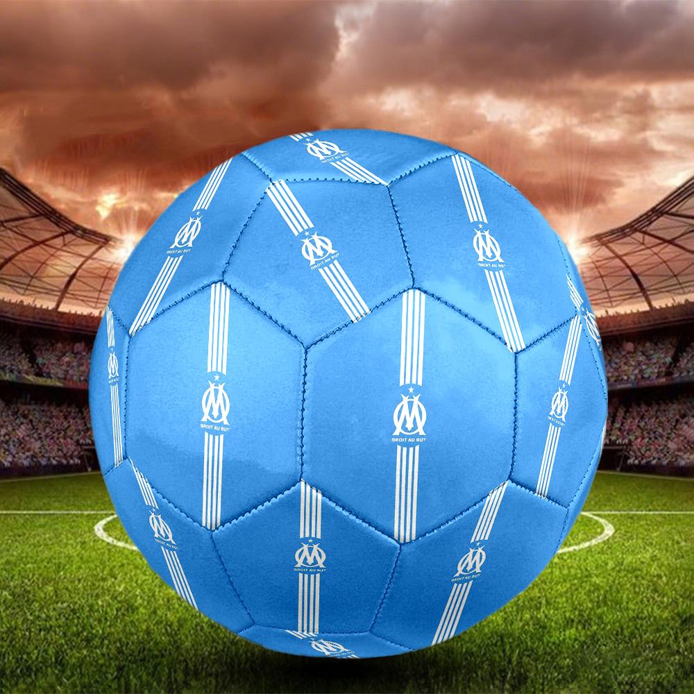 OMSoccer Ball Colorful All Ages Machine Stitched PVC Competition Ready Durable High-Bounce